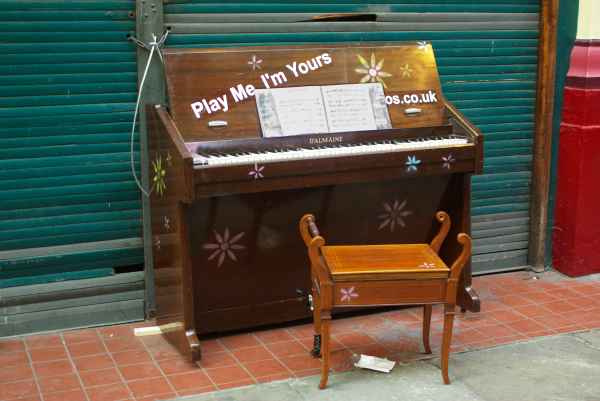 Street Piano, Leadenhall Market